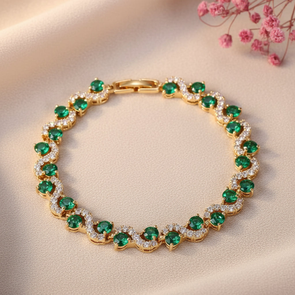 Crystal Bloom Bracelet
