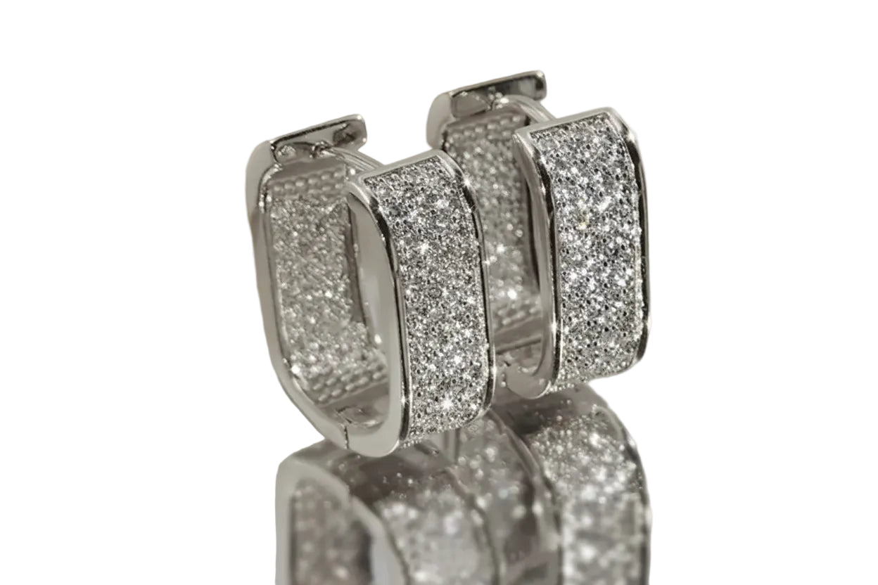 Hoop Ohrringe Silber