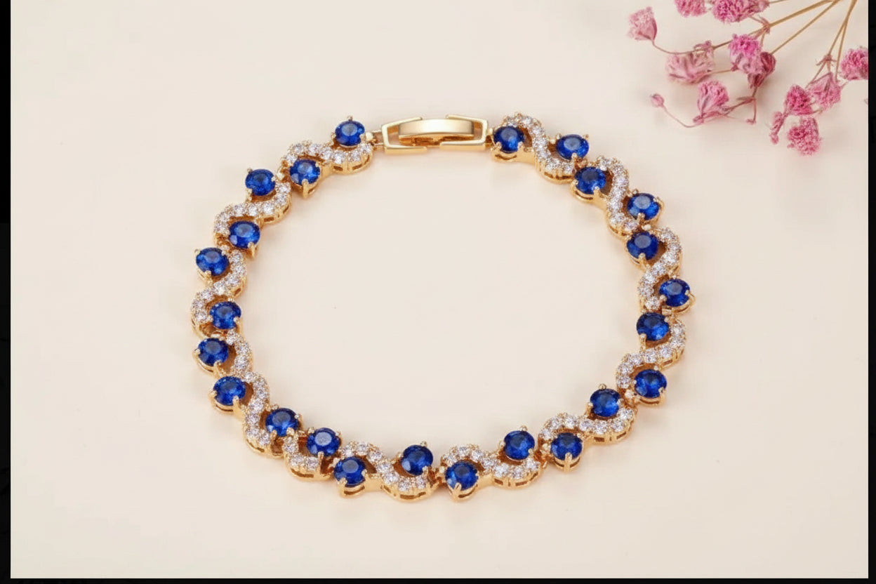 Crystal Bloom Bracelet