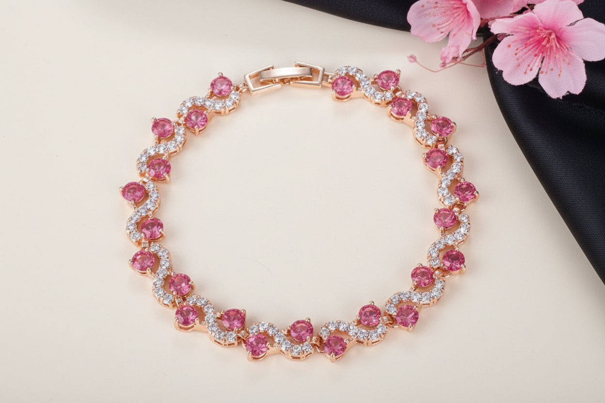 Crystal Bloom Bracelet