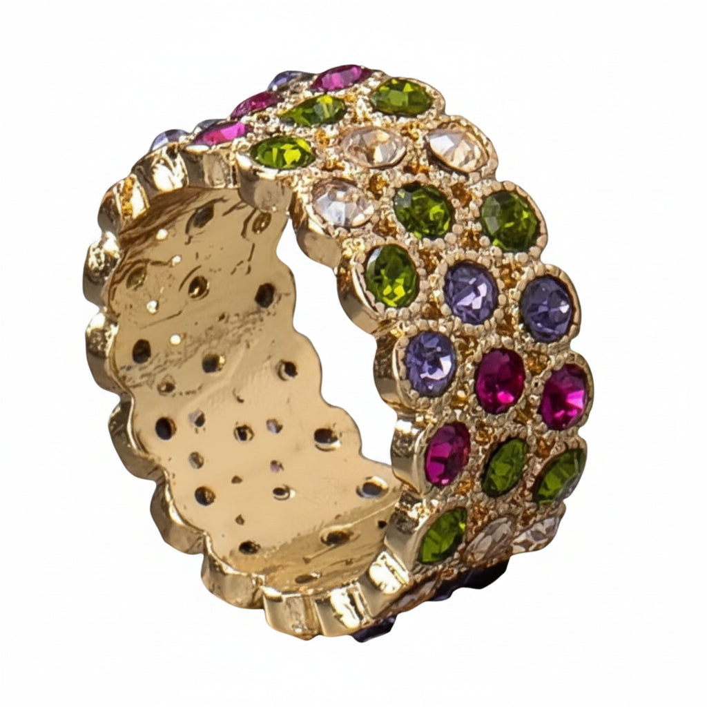 Rainbow Crown Ring